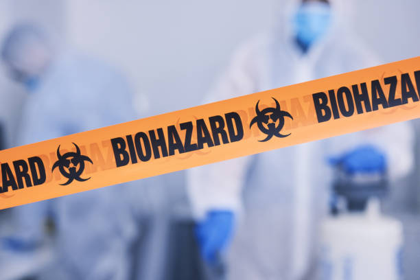 Professional Crime Scene Cleanup technician working in Bridgeport, OH